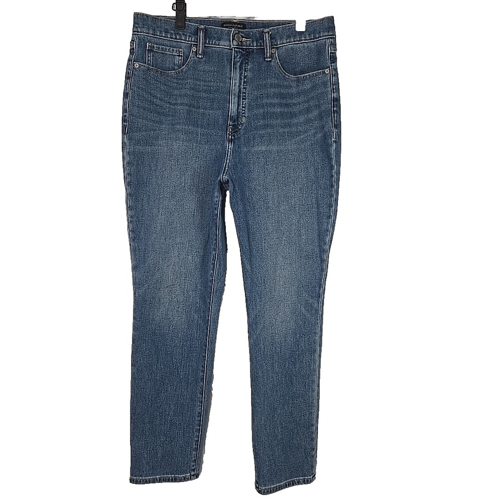 Banana Republic Premium Denim Ultra High-rise Slim Fit Women's Jeans 32 - Picture 1 of 10